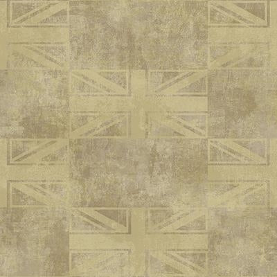 Shop CB76205 Greenwich Metallic Gold British Flag by Carl Robinson Wallpaper