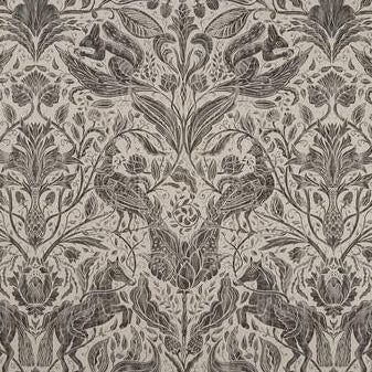 Purchase F1158/01 Forest Trail Damask by Clarke And Clarke Fabric