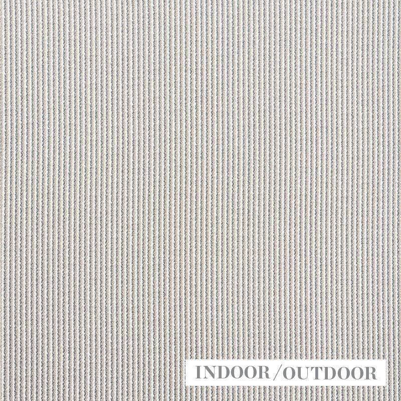 Purchase sample of 73850 Shoreline Stripe, Stone by Schumacher Fabric