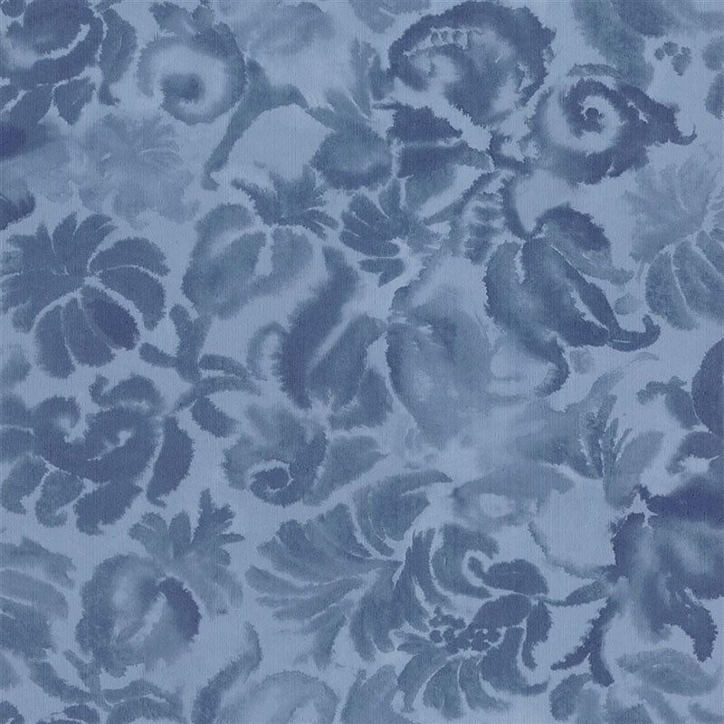 Sample PDG1043-01 Katagami Indigo by Designer Guild Wallpaper