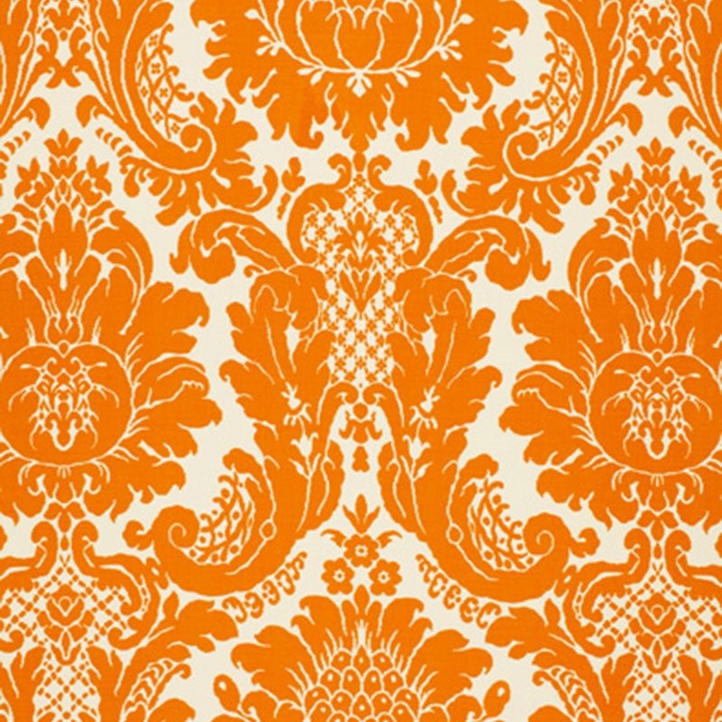 Search 2643541 Harmon Manor Ii Tangerine by Schumacher Fabric
