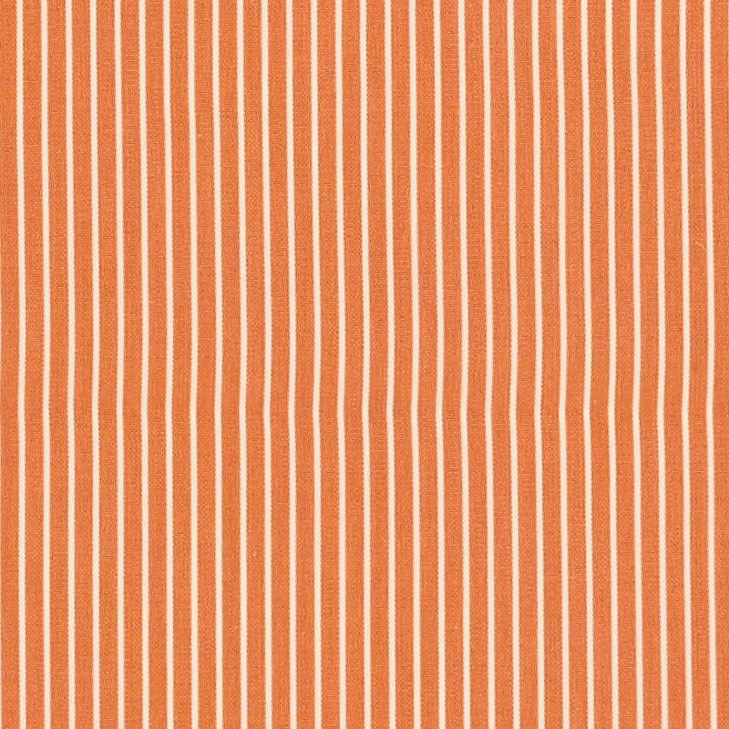 Looking 71308 Edie Stripe Orange by Schumacher Fabric