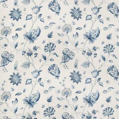Shop 2019105.150.0 Hollin Print Blue Botanical by Lee Jofa Fabric