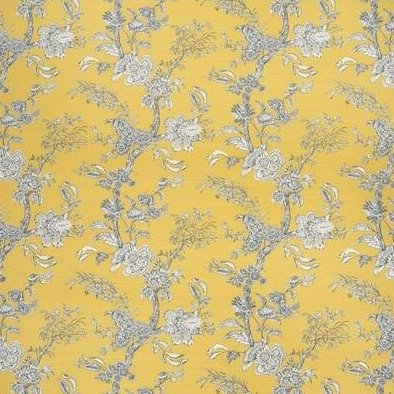 Find 2020120.450.0 Beijing Blossom Yellow/Gold Botanical by Lee Jofa Fabric