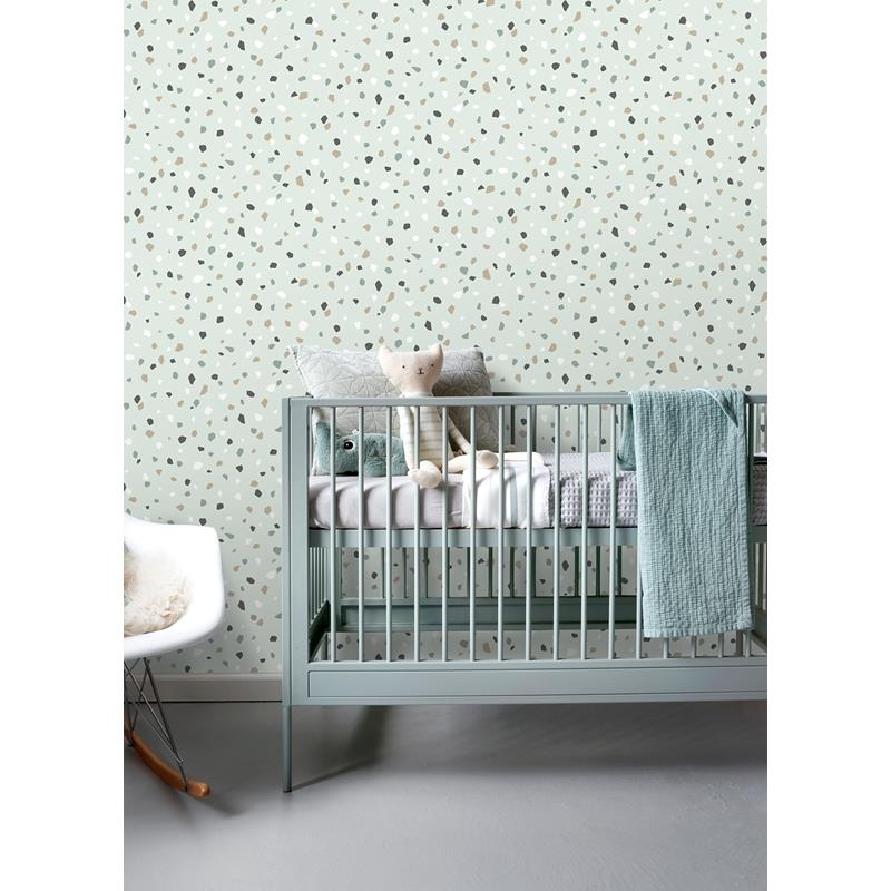4060-139036 Fable Ona Mint Terrazzo Wallpaper by Chesapeake,4060-139036 Fable Ona Mint Terrazzo Wallpaper by Chesapeake2