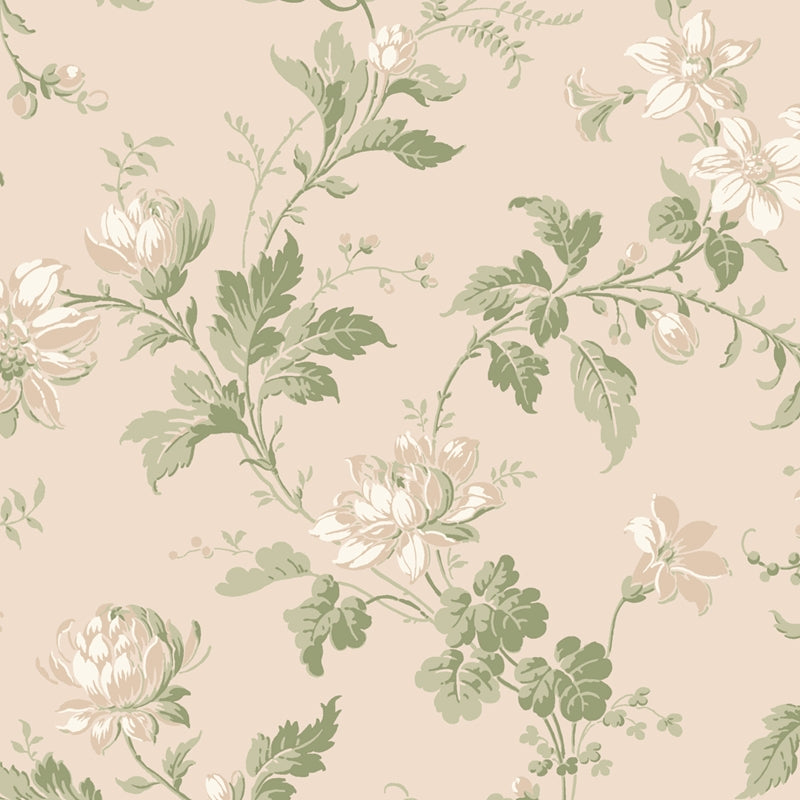 Sample 4519 Blomslinga, Leaf By Borastapeter Wallcovering