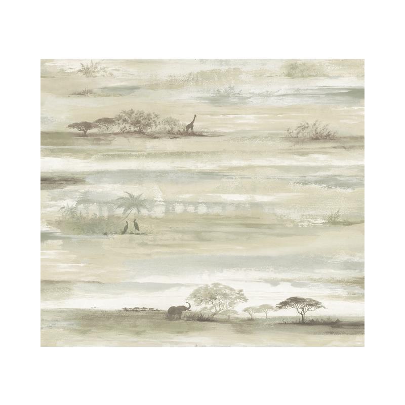 Buy PSW1349RL Savanna Sunset Peel and Stick Wildlife by York Wallpaper