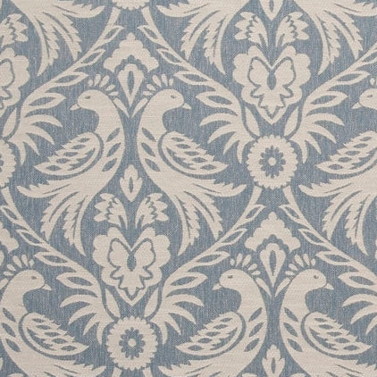 Find F0737-2 Harewood Chambray by Clarke and Clarke Fabric