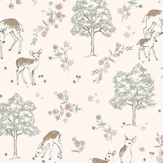 Buy 7473 Deer Love Blush by Borastapeter Wallcovering