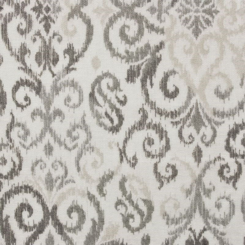 Sample BLOO-2 Bloomfield, Smoke Grey Charcoal Silver Stout Fabric