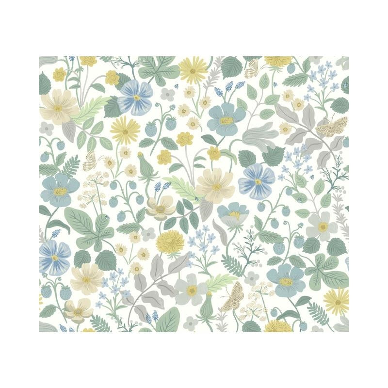 Sample RP7357 Strawberry Fields, Rifle Paper Co. Second Edition by York Wallpaper