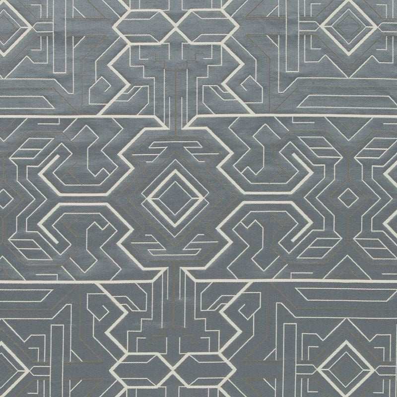 260489 | ShipiboTitanium - Beacon Hill Fabric