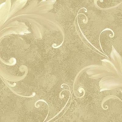 Looking CB21805 Beufort Metallic Gold Acanthus Leaves by Carl Robinson Wallpaper