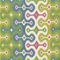 Select 174834 Darya Ikat Jewel by Schumacher Fabric