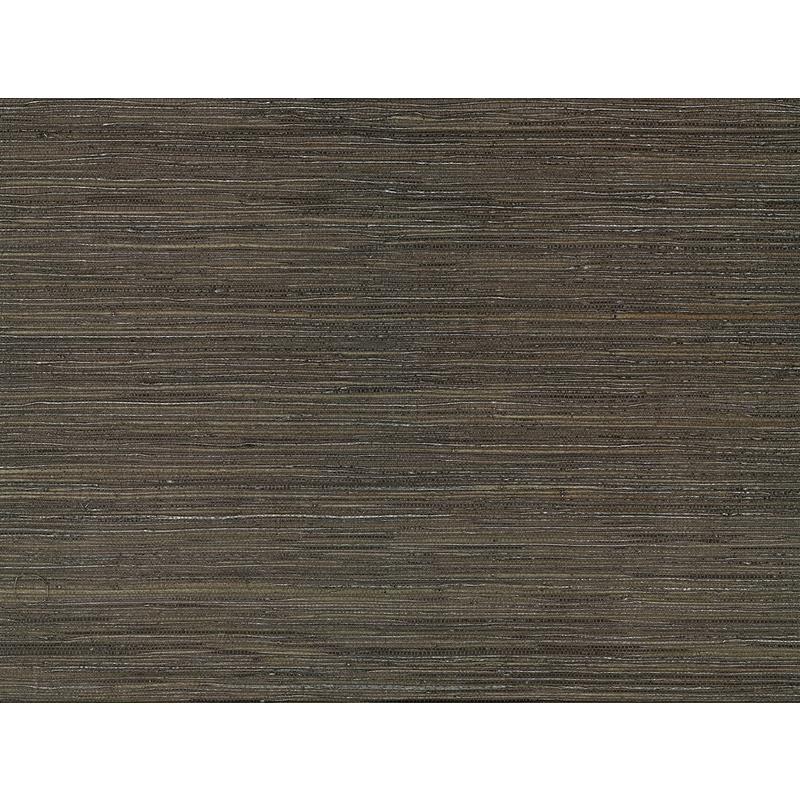 Sample 2829-80071 Fibers,  Shandong Chocolate Grasscloth Wallpaper by A Street Prints