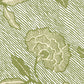 Sample 4060M-03WP Flores Ii, New Green Cream on White by Quadrille Wallpaper