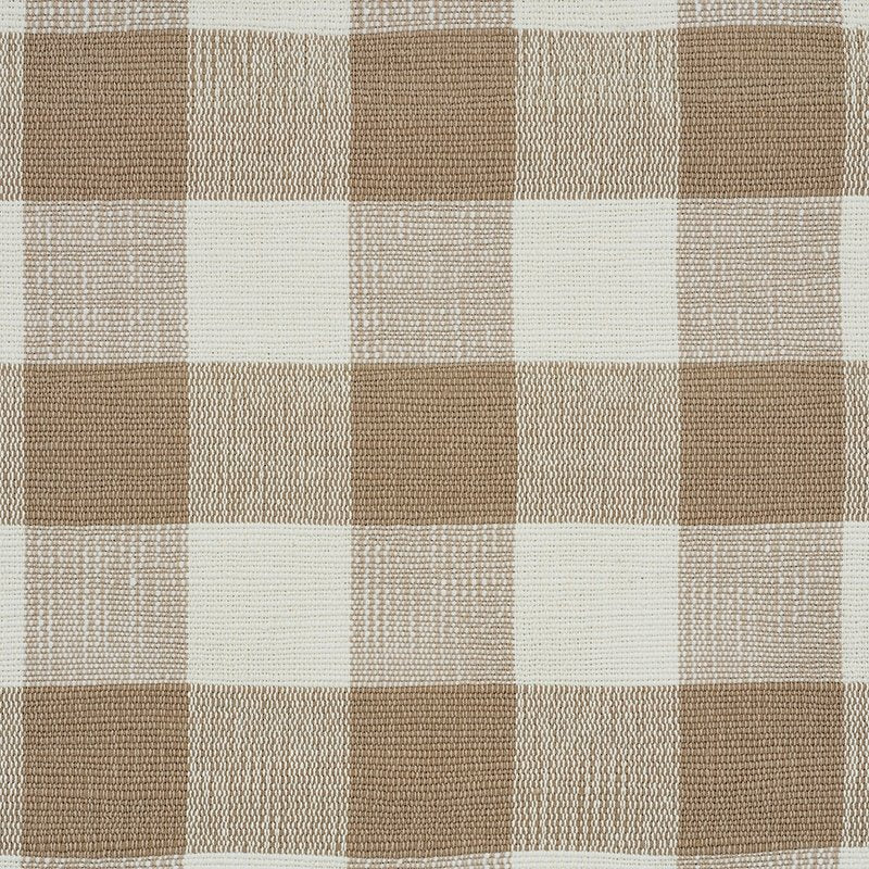 Purchase sample of 77551 Barnes Performance Check, Natural by Schumacher Fabric