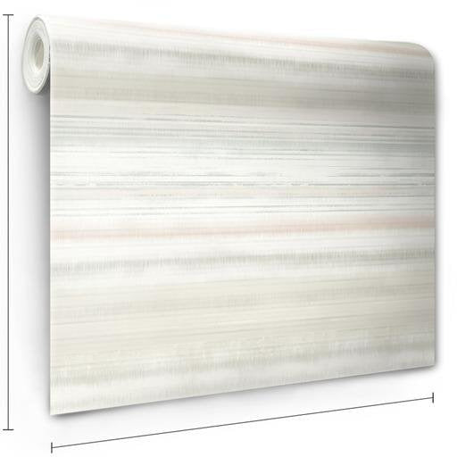 Looking Psw1088Rl Watercolors Stripe Multi Color Peel And Stick Wallpaper