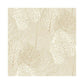 Sample SD3746 Masterworks, Beige Leaves Wallpaper by Ronald Redding
