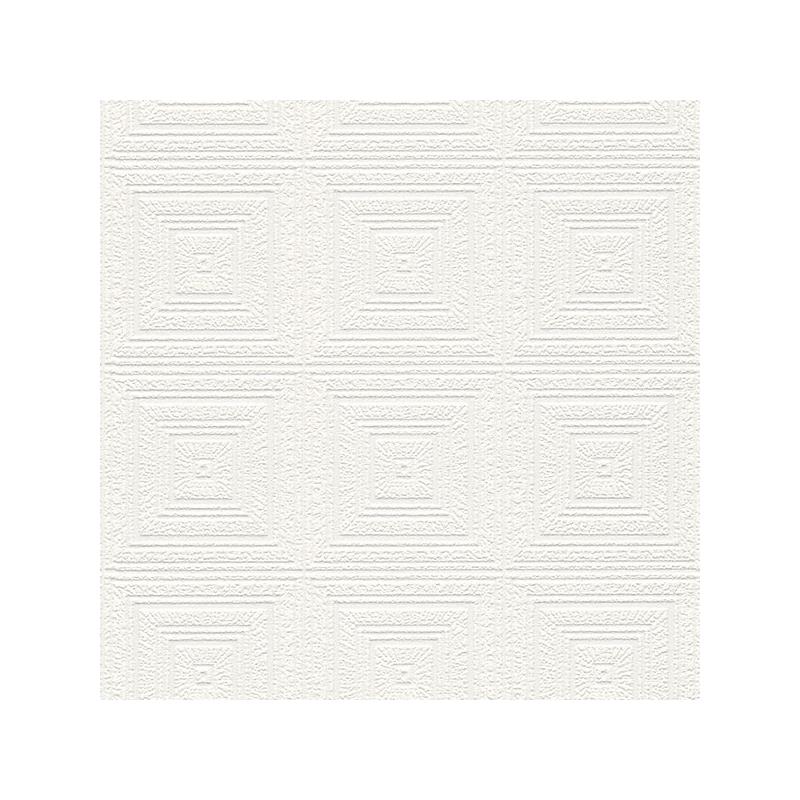 Sample 4000-6640-13 PaintWorks, Wright White Tin Paintable by Brewster Wallpaper
