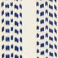 Select 69471 Izmir Stripe Indigo by Schumacher Fabric