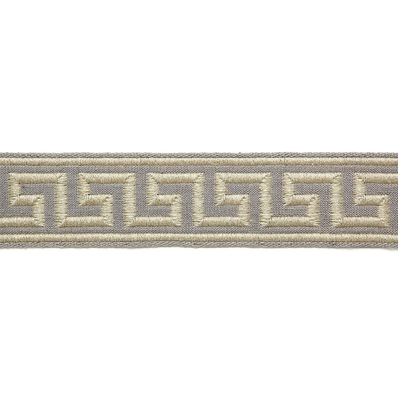 65580 Francoise Linen Braid Blanc by Schumacher