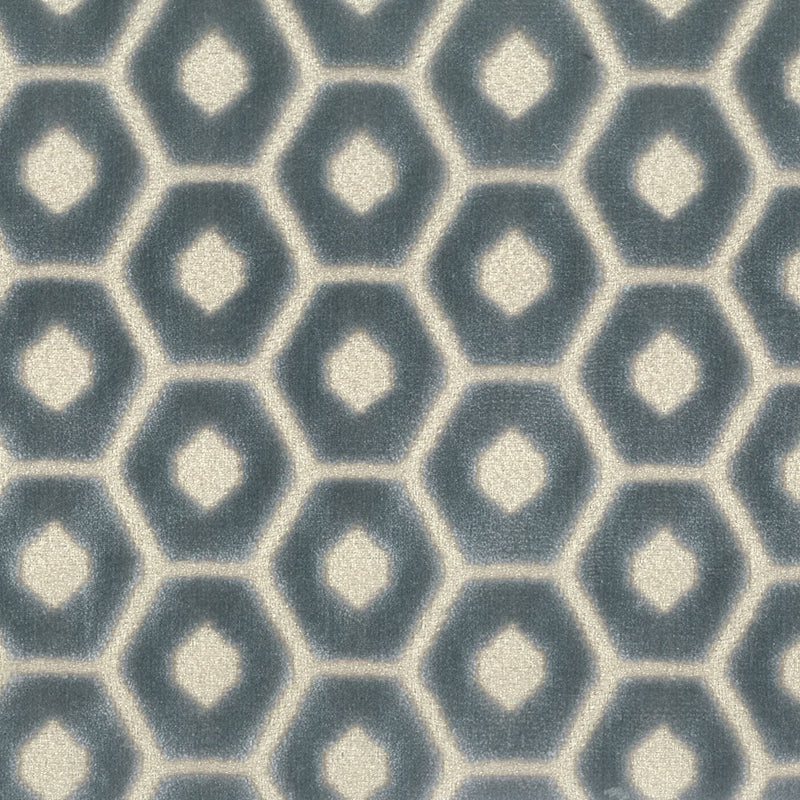 Sample Tamb-2 Tambourine 2 Lagoon By Stout Fabric