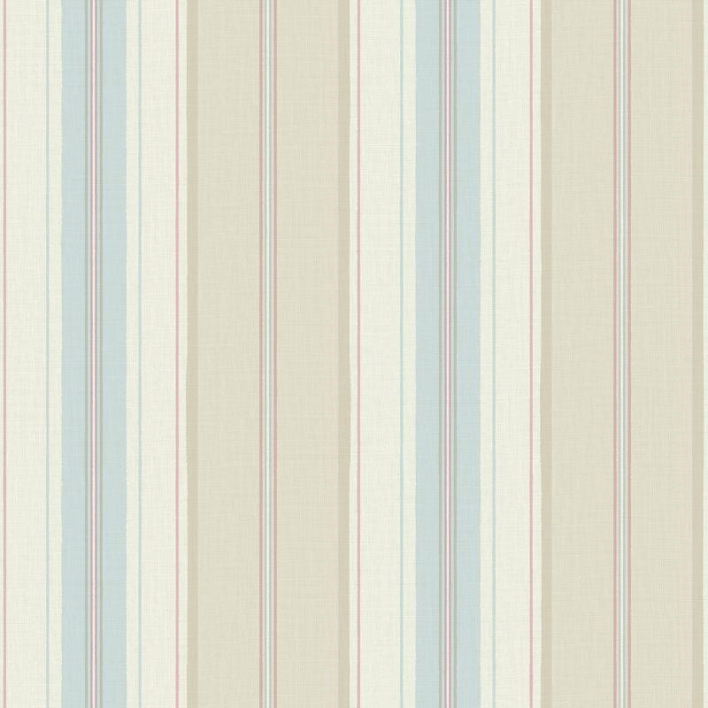 Acquire FG71402 Flora Stripe by Wallquest Wallpaper