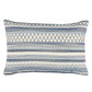 So17972005 Meadow Rock 20" Pillow Blue By Schumacher Furniture and Accessories 1,So17972005 Meadow Rock 20" Pillow Blue By Schumacher Furniture and Accessories 2