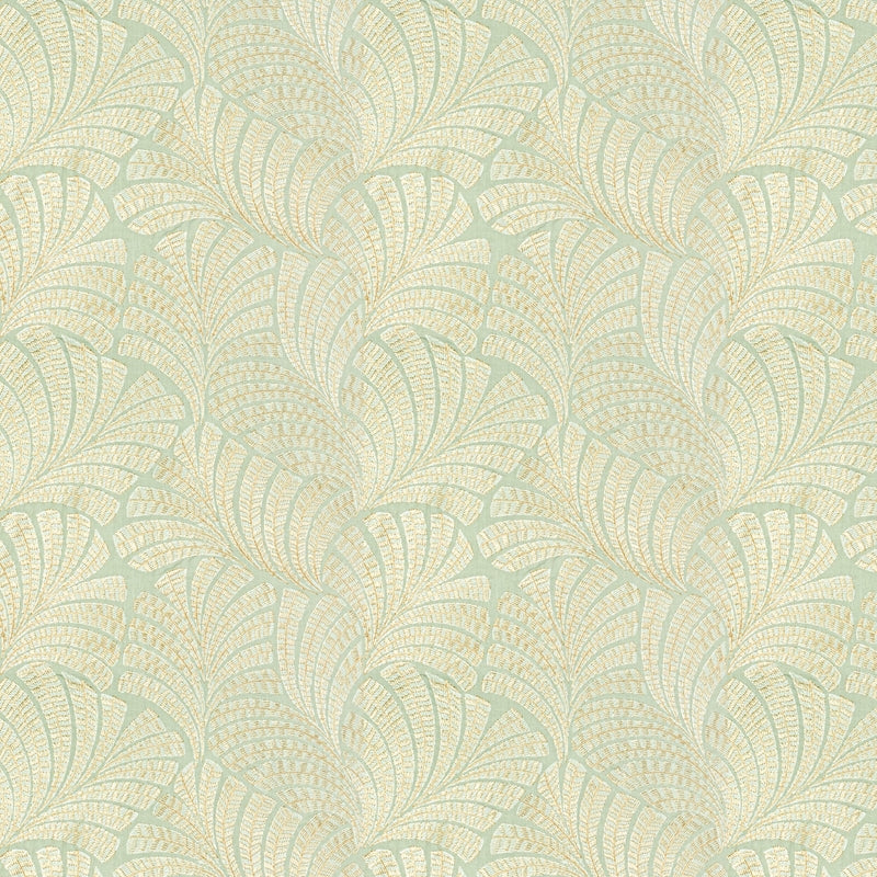 Buy Hedg-1 Hedges 1 Seafoam by Stout Fabric