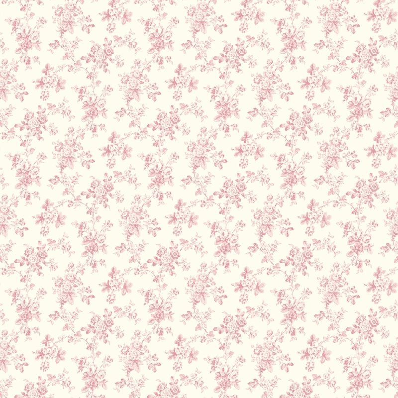Sample FG70809 Flora Mini All-Over Floral Wallquest