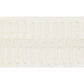 70280 Castillo Stripe Sheer White by Schumacher