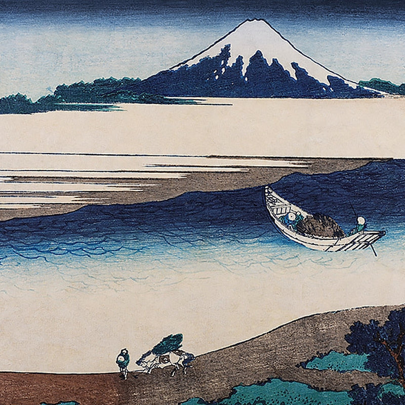 Sample 3142 Hokusai Mural, Blue By Borastapeter Wallpaper