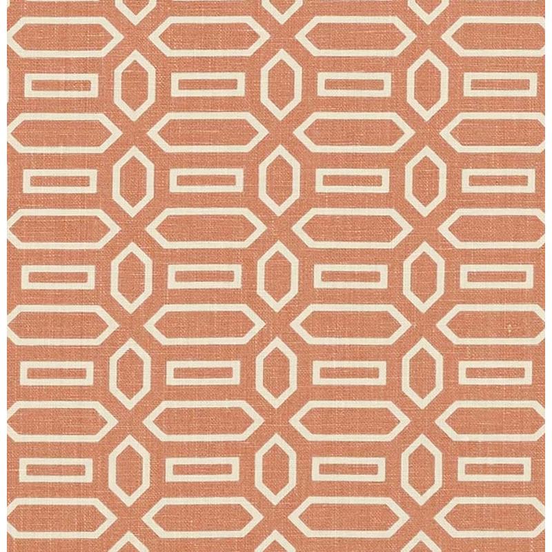 Purchase sample of 176146 Pavillion, Burnt Orange by Schumacher Fabric