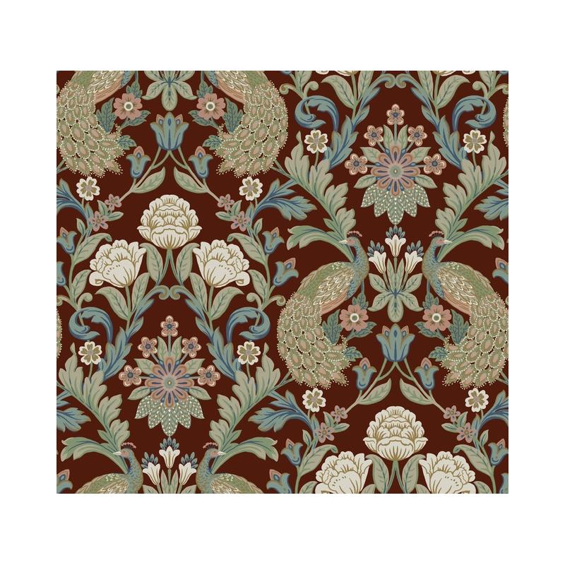 Sample AC9106 Plume Dynasty, Arts and Crafts by Ronald Redding Wallpaper