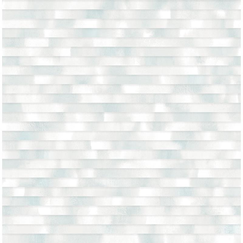 Sample 2889-25230 Plain, Simple, Useful, Kalmar Light Blue Hazy Stripe by A-Street Prints Wallpaper