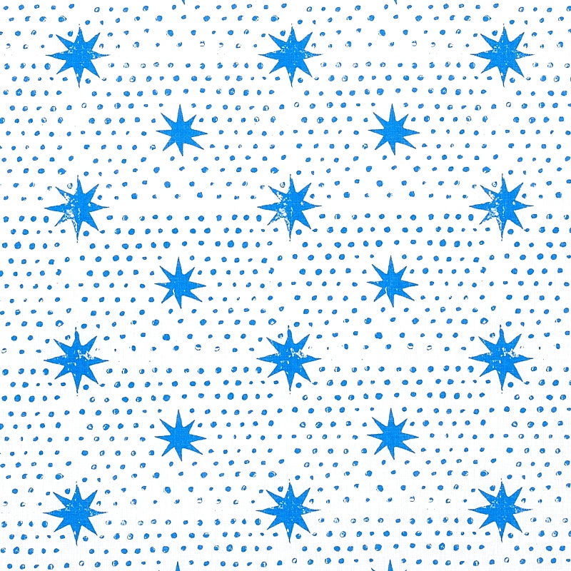 Purchase 179160 Spot & Star Blue by Schumacher Fabric