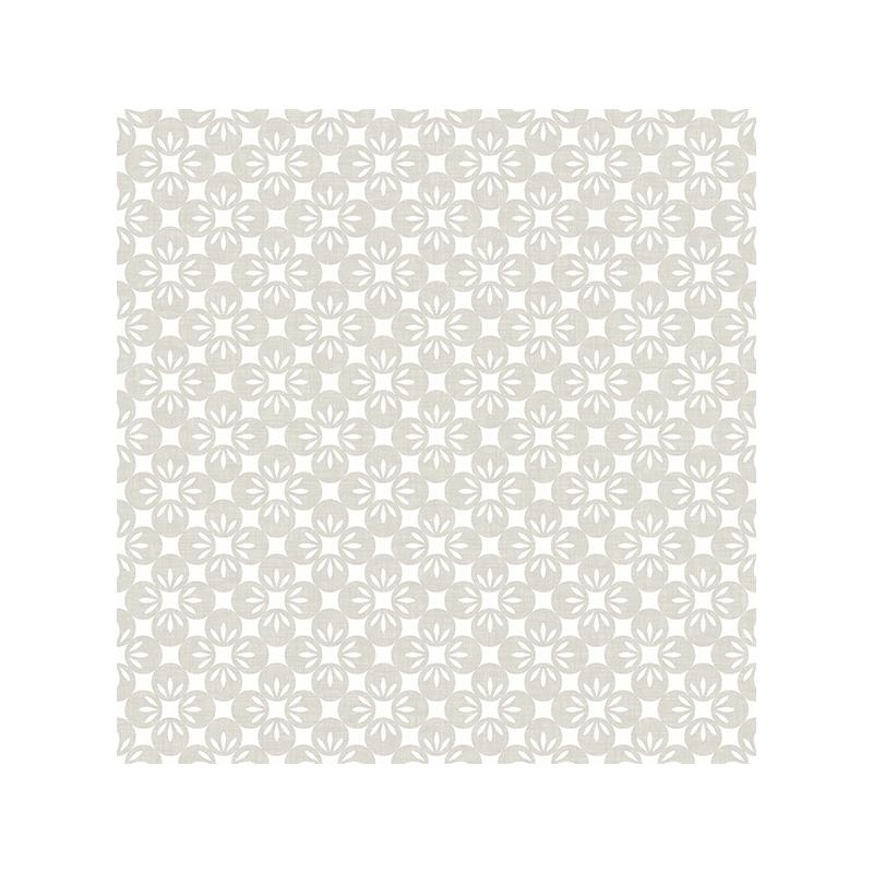 Sample 2716-23829 Orbit Neutral Floral Wallpaper