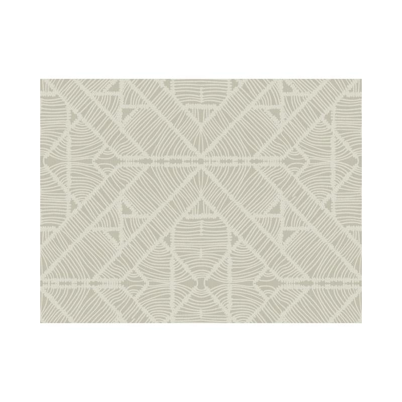 Sample TC2703 Tropics Resource Library, Diamond Macrame Taupe York Wallpaper
