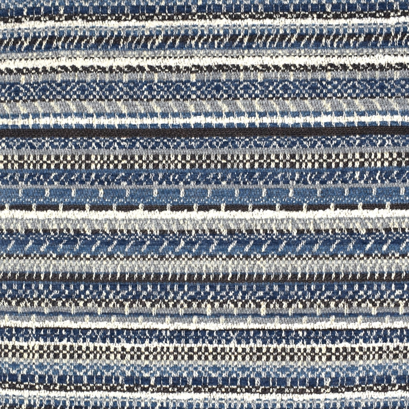 View F2298 Chambray Blue Stripe Greenhouse Fabric