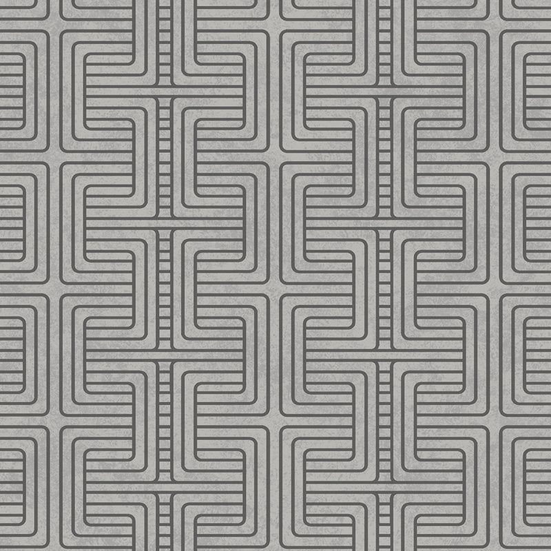 Search 6478 Geo Tribe Pewter by Borastapeter Wallcovering