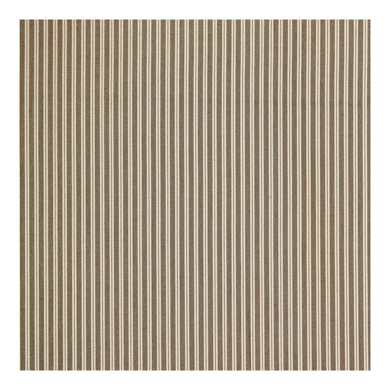 Sample 36395-006 Kent Stripe, Sepia by Scalamandre Fabric (SC 000636395)