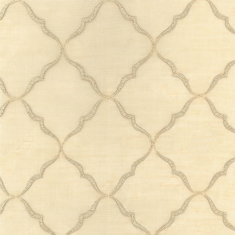 Sample NICK-2 Nicklaus, Honey White Stout Fabric