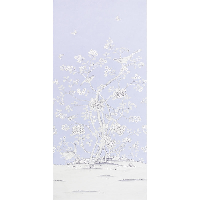 Purchase sample of 175046 Chinois Palais, Lavender by Schumacher Fabric