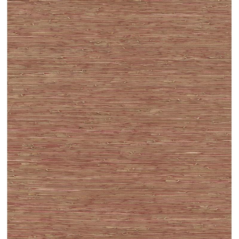 Sample 2972-86109 Loom, Shuang Rasberry Handmade Grasscloth Wallpaper by A-Street Prints Wallpaper