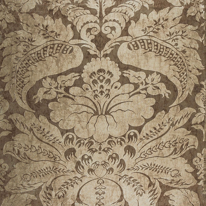 Order 65870 Cordwain Damask Mica by Schumacher Fabric