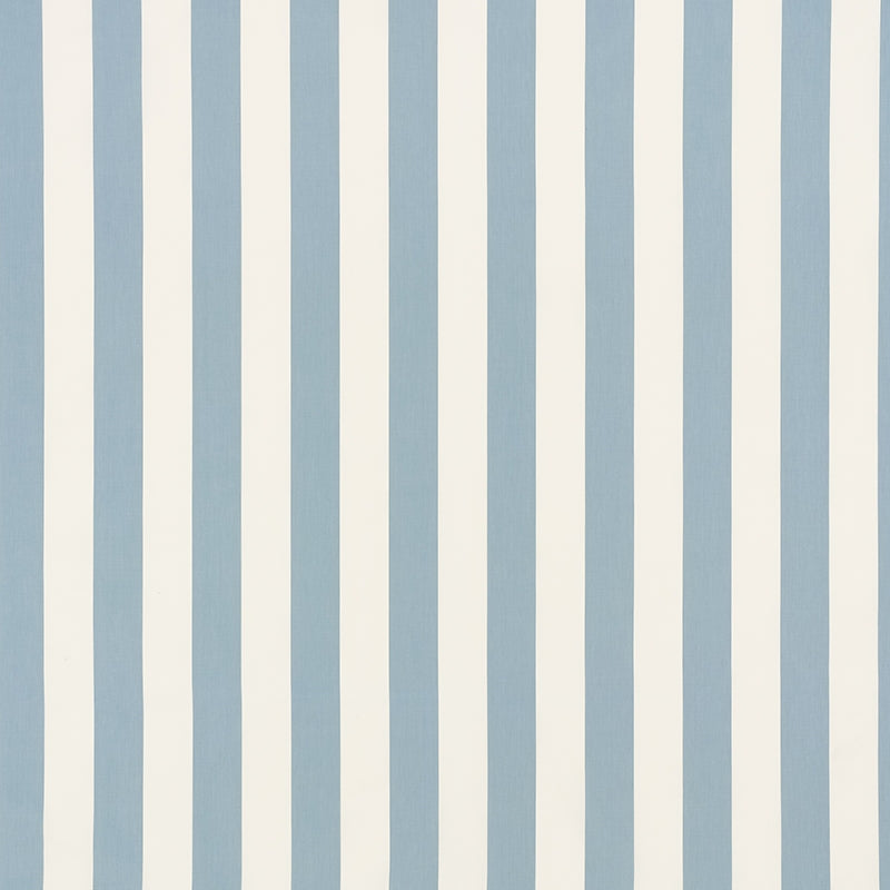 Purchase sample of 71324 Andy Stripe, Sky by Schumacher Fabric