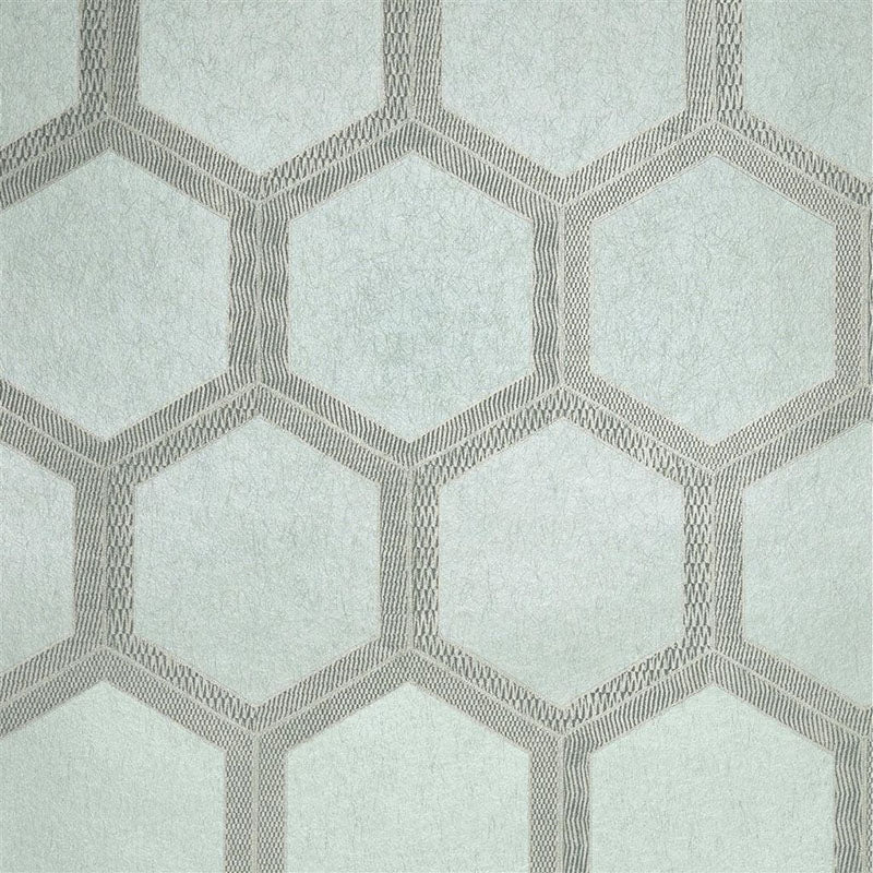 Sample PDG1064-06 Zardozi Eau De Nil by Designer Guild Wallpaper
