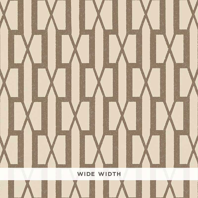 Select 5007996 Belvedere Berber Brown Schumacher Wallpaper