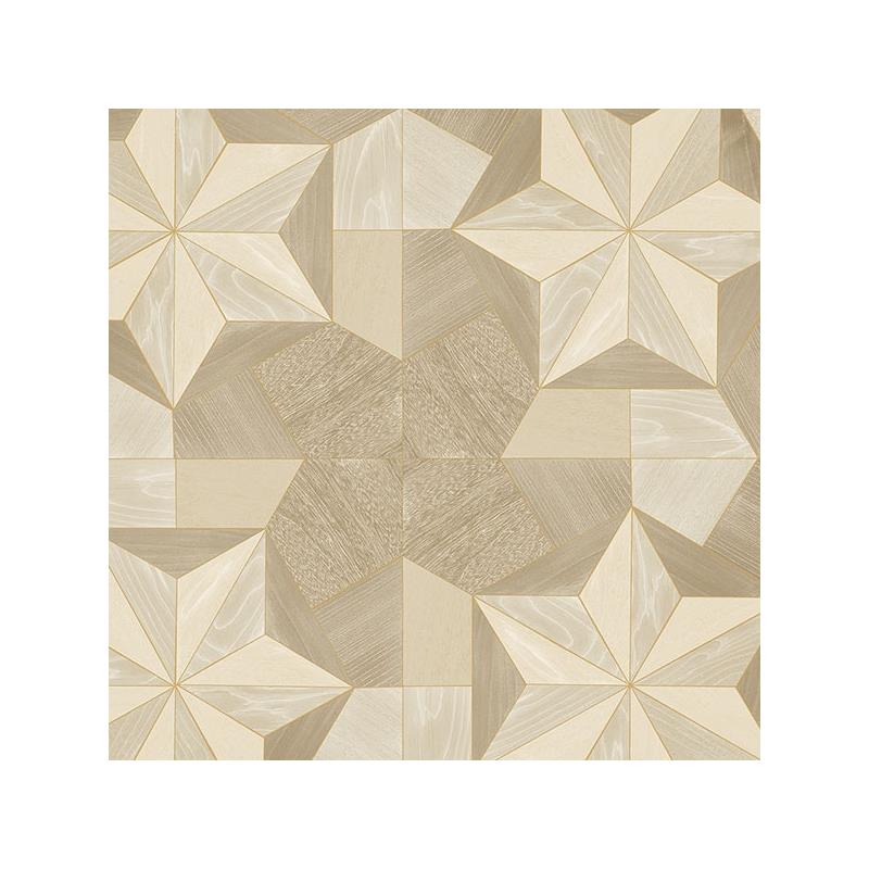 Sample G67987 Organic Textures, Neutral Inlay Wood Wallpaper by Norwall